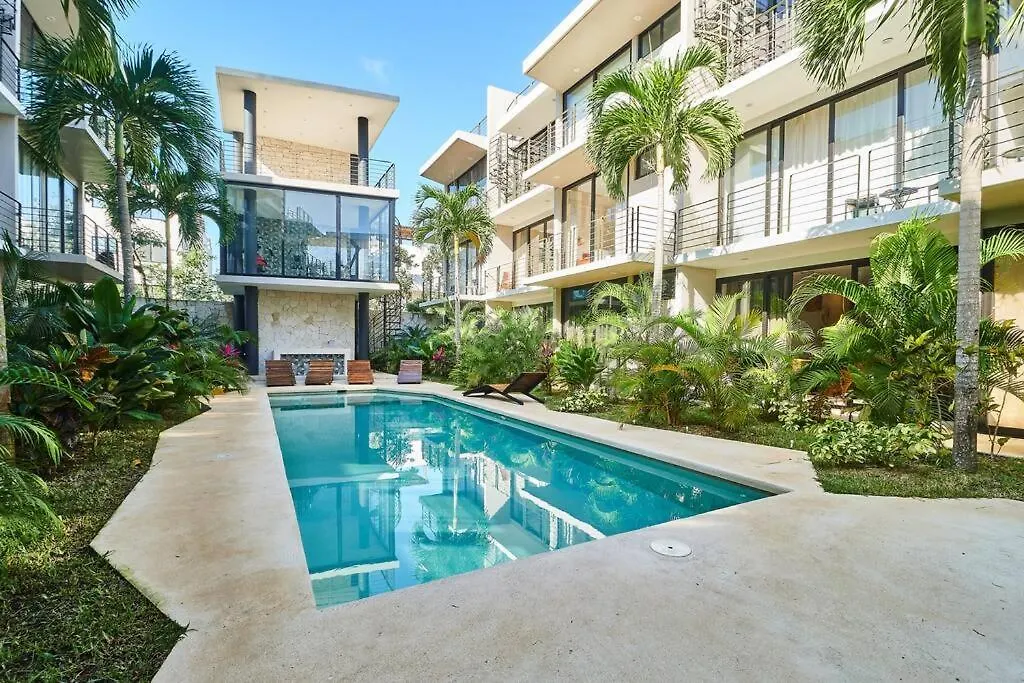 Appartement 305 Amena Modern Secluded Penthouse W/ Private Pool & Gym à Tulum