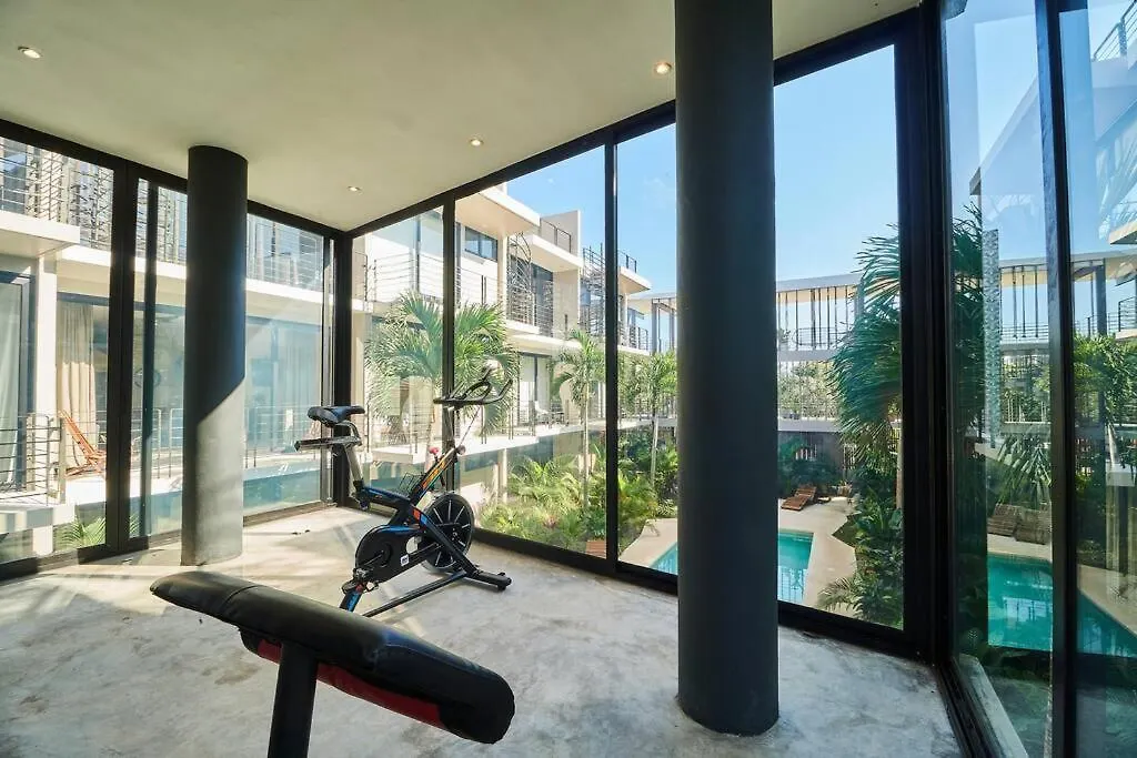 Appartement 305 Amena Modern Secluded Penthouse W/ Private Pool & Gym à Tulum 0*,  Mexique